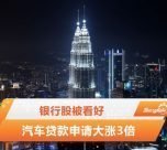 银行股被看好 汽车贷款申请大涨3倍